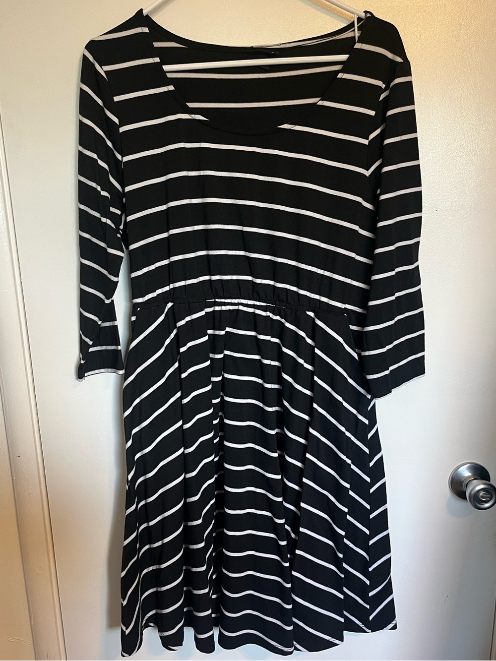 Torrid striped skater dress